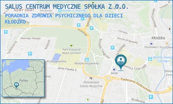 PORADNIA ZDROWIA PSYCHICZNEGO DLA DZIECI - SALUS CENTRUM MEDYCZNE SPÓŁKA Z O.O. - UL. ZAWISZY CZARNEGO 2,  KŁODZKO