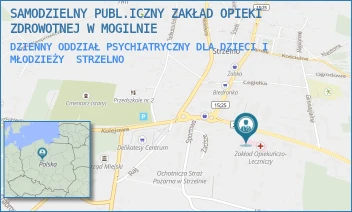 DZIENNY ODDZIAŁ PSYCHIATRYCZNY DLA DZIECI I MŁODZIEŻY - SAMODZIELNY PUBL.ICZNY ZAKŁAD OPIEKI ZDROWOTNEJ W MOGILNIE - POWST. WLKP. 8,  STRZELNO