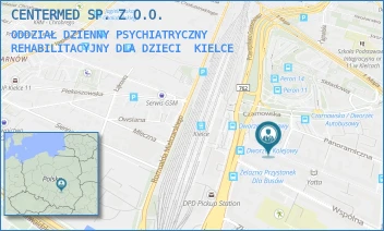 ODDZIAŁ DZIENNY PSYCHIATRYCZNY REHABILITACYJNY DLA DZIECI - CENTERMED SP. Z O.O. - HENRYKA SIENKIEWICZA 78A,  KIELCE