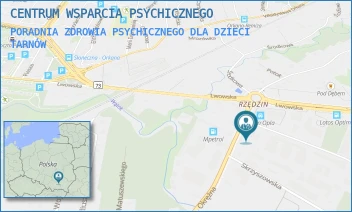 PORADNIA ZDROWIA PSYCHICZNEGO DLA DZIECI - CENTRUM WSPARCIA PSYCHICZNEGO - OKRĘŻNA 4A,  TARNÓW
