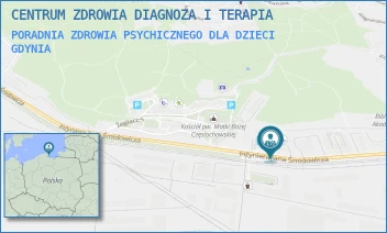 PORADNIA ZDROWIA PSYCHICZNEGO DLA DZIECI - CENTRUM ZDROWIA DIAGNOZA I TERAPIA - UL. INŻ. J. ŚMIDOWICZA 49,  GDYNIA