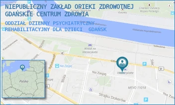 ODDZIAŁ DZIENNY PSYCHIATRYCZNY REHABILITACYJNY DLA DZIECI - NIEPUBLICZNY ZAKŁAD OPIEKI ZDROWOTNEJ GDAŃSKIE CENTRUM ZDROWIA - UL. OLIWSKA 62,  GDAŃSK