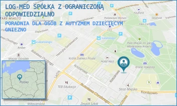 PORADNIA DLA OSÓB Z AUTYZMEM DZIECIĘCYM - LOG-MED SPÓŁKA Z OGRANICZONĄ ODPOWIEDZIALNO - KOSZAROWA 3A/1-2,  GNIEZNO
