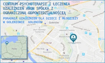 PORADNIA UZALEŻNIEŃ DLA DZIECI I MŁODZIEŻY W GOLENIOWIE - CENTRUM PSYCHOTERAPII I LECZENIA UZALEŻNIEŃ ANON SPÓŁKA Z OGRANICZONĄ ODPOWIEDZIALNOŚCIĄ - POCZTOWA 13, GOLENIÓW